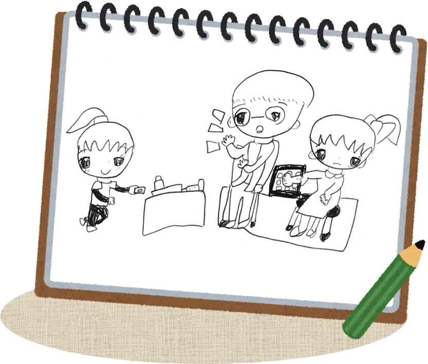 院内イラスト